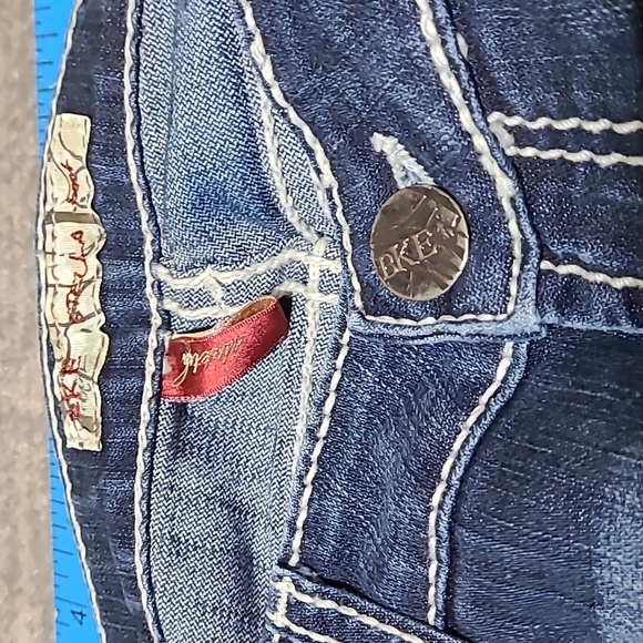 BKE STELLA RHINESTONES BOOT-CUT DENIM JEAN - Picture 7 of 15